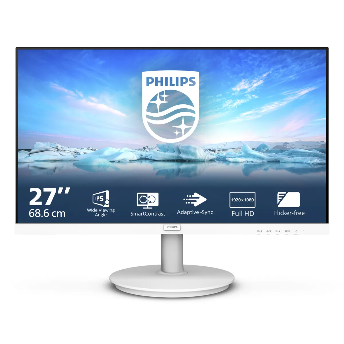 Philips 271V8AW/00 V Line 27" ips full hd 75 hz 4 ms hdmi vga 2x2w fehér #1