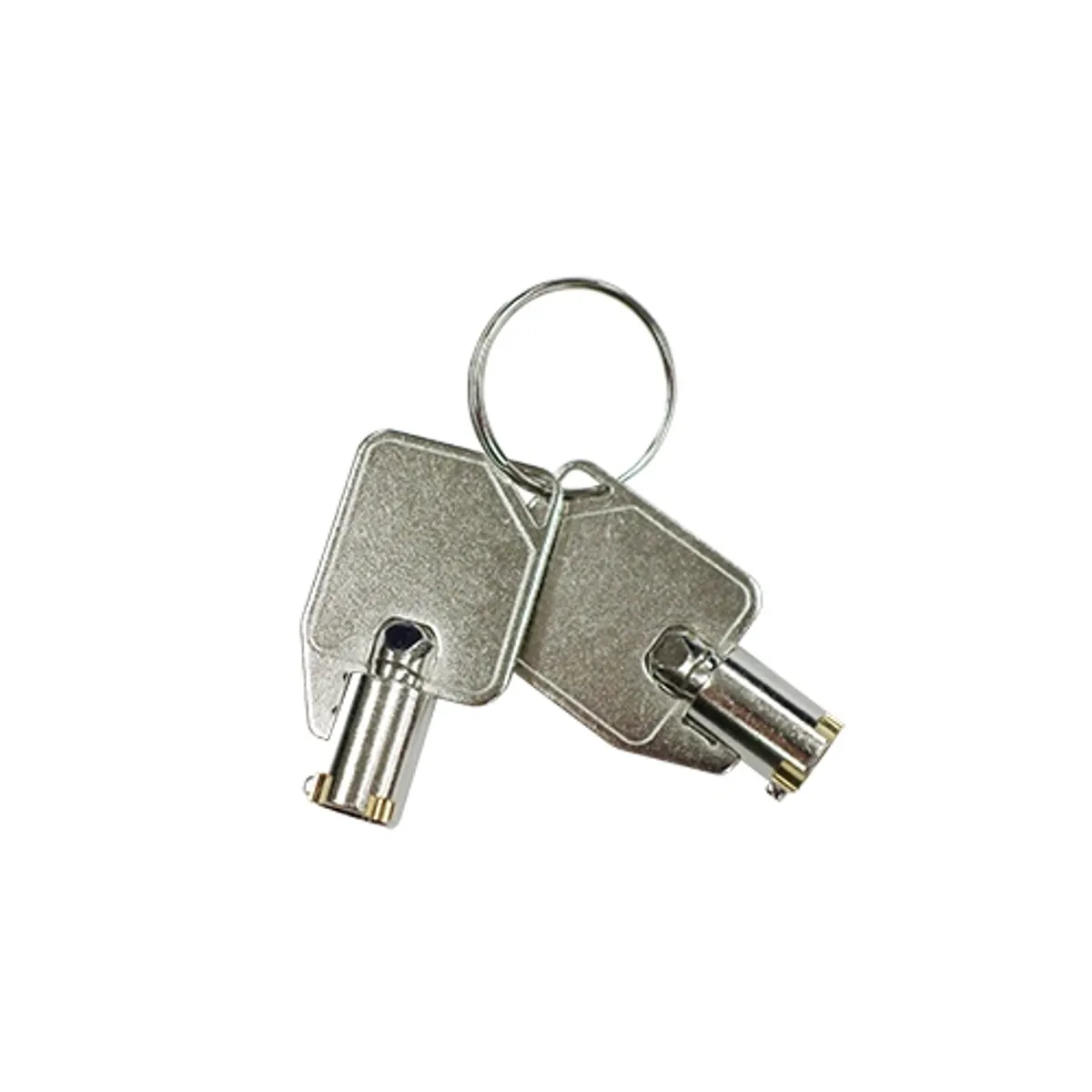 QNAP KEY-HDDTRAY-01 HDD-tálca kulcs ezüst 2 db kompatibilis QNAP NAS modellekhez #1
