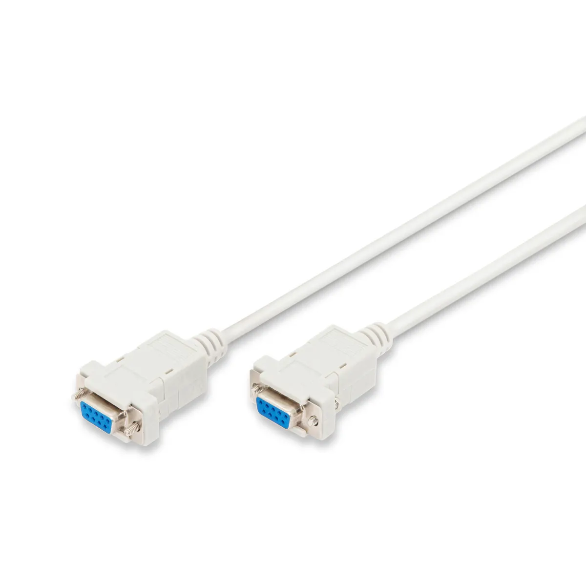 Assmann AK-610100-030-E soros kábel 3 m DB-9 bézs #1
