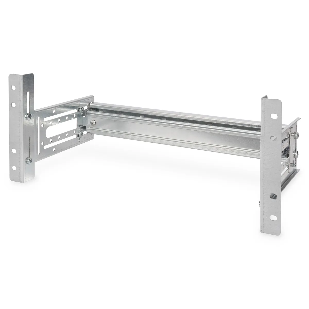Assmann DN-19-DIN-4U DIN sín tartó 483 mm 4U 19" galvanizált acél ezüst #1