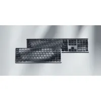 Logitech 920-010777 MX mechanical mini tenkeyless wireless illuminated graphite linear