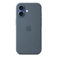 Apple MGEW4ZM/A iPhone 17 szilikon tok MagSafe acélkék