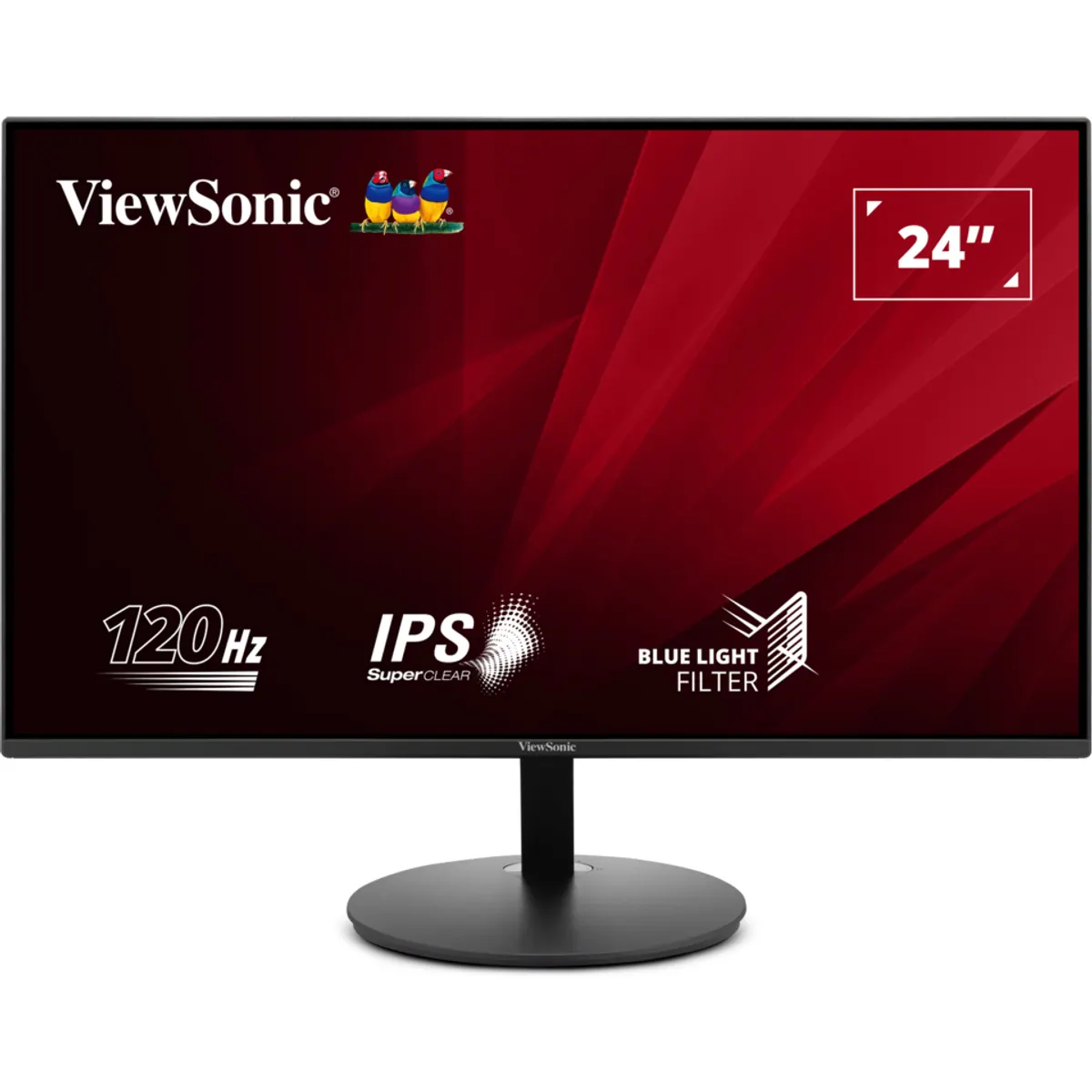 ViewSonic VA24E1-H monitor 24" IPS FHD 1920x1080 120Hz HDMI VGA VESA 75x75 #1