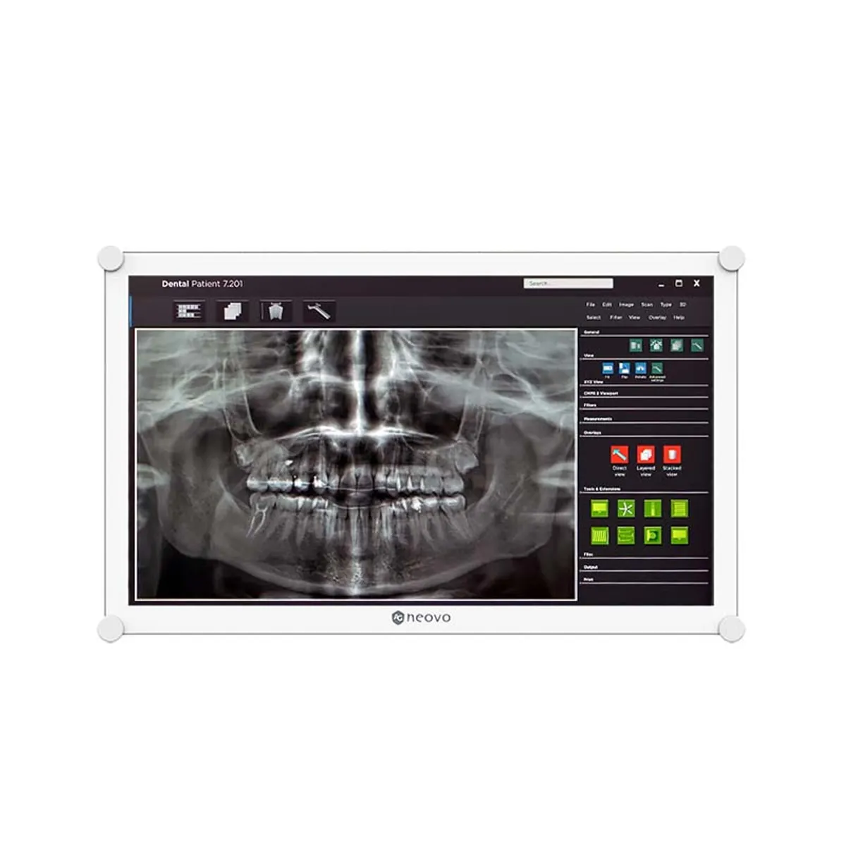 AG Neovo DR2220A1E1000 DR2220 21.5" FHD LED 5 ms 16:9 178 178 beépített hangszóró VESA fehér #1