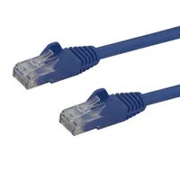 Startech.com N6PATC1MBL Snagless Cat6 patch kábel 1 m U/UTP RJ-45 arany kék 1000 Mbps