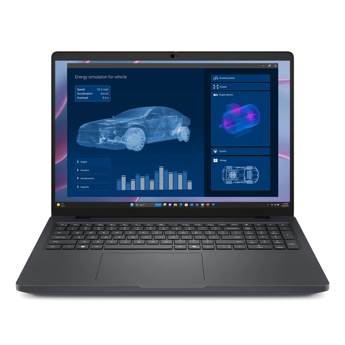 Dell BTO601_MC16255_EMEA Pro Max 16" AMD Ryzen AI 5 PRO 340 16GB LPDDR5x 256GB SSD 1920x1200 Windows 11 Pro 840M #1