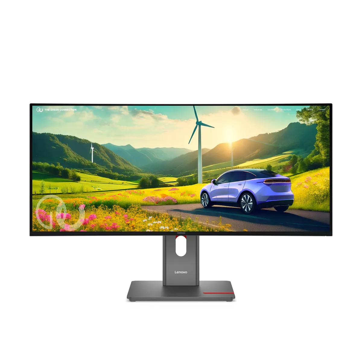 Lenovo 64ADGAT1EU ThinkVision P34WD-40 34" IPS 3440x1440 21:9 HDR10 120 Hz 6 ms USB-elosztó beépített hangszóró VESA állítható magasság fekete #1