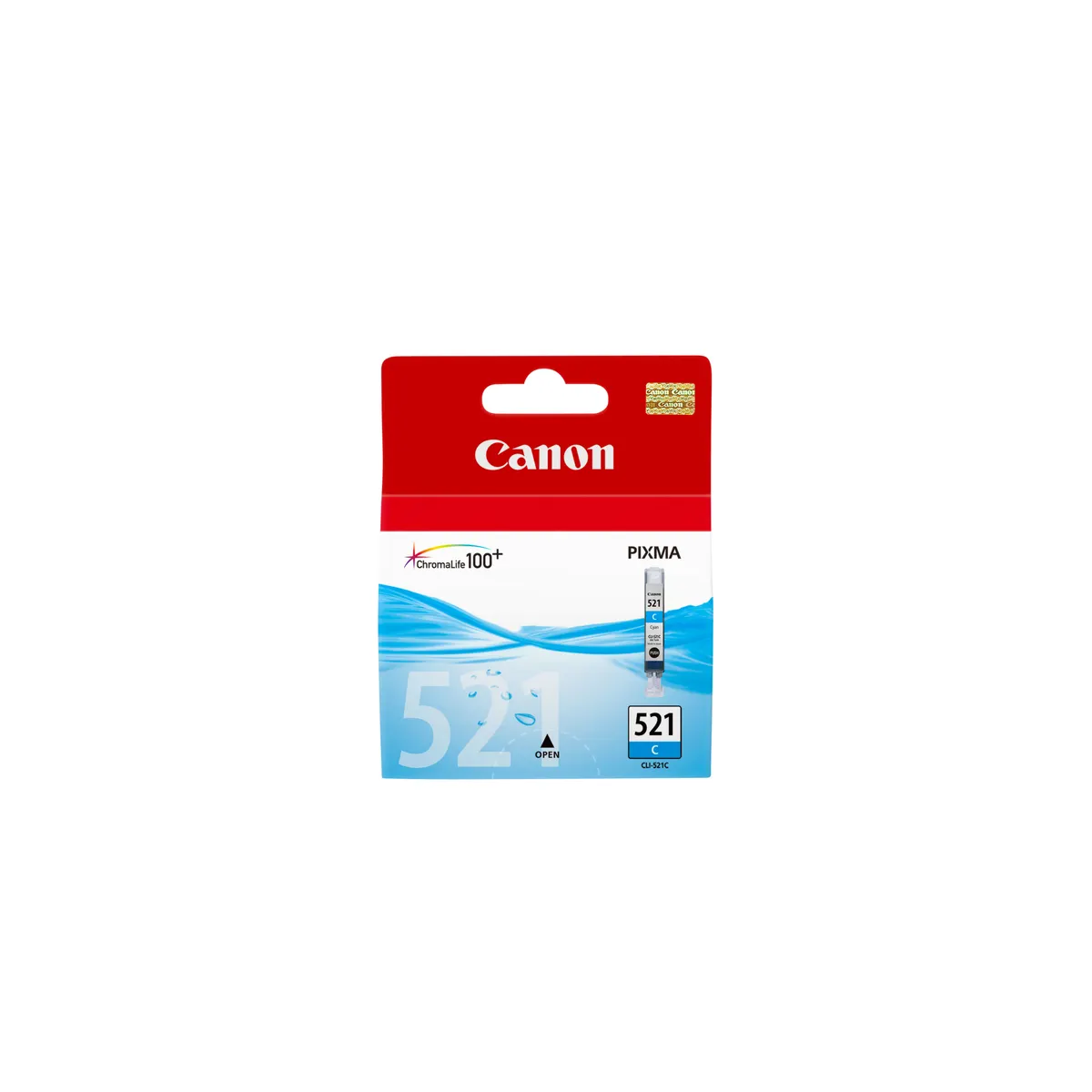 Canon 2934B001 CLI-521C cián tintapatron 9ml 505 oldal #1