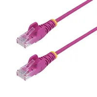 Startech.com N6PAT5MPKS 5 m rózsaszín slim cat6 kábel #1