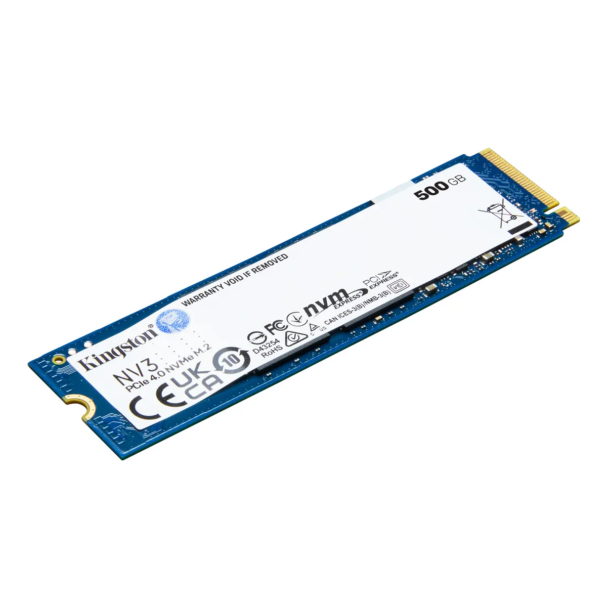 Kingston SNV3S/500G NV3 M.2 2280 PCIe 4.0 x4 NVMe 500GB SSD #1