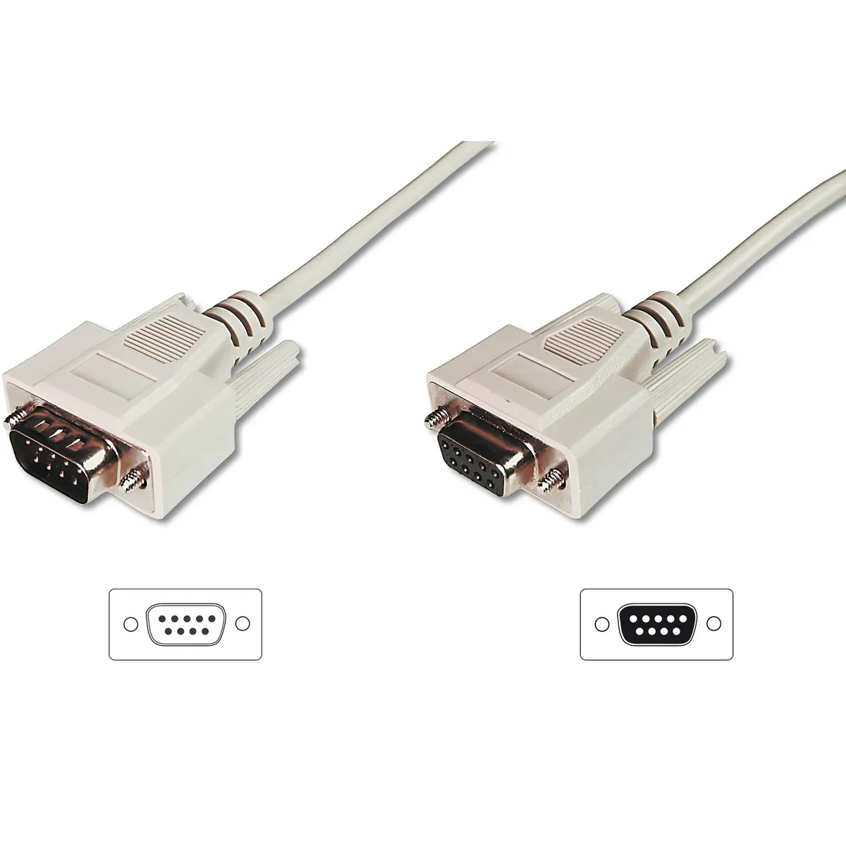 Assmann AK-610203-050-E D-Sub hosszabbító kábel 5 m #1