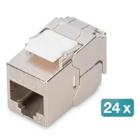 Assmann DN-93615-S-24 CAT 6A kompakt keystone modul 24x árnyékolt szerszámmentes