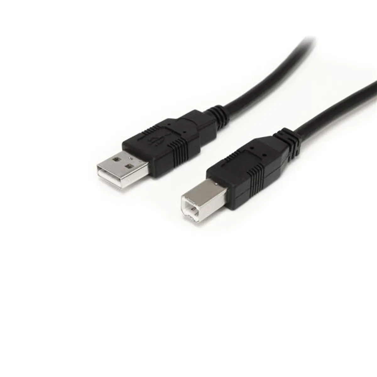 Startech.com USB2HAB30AC USB A-B kábel 9 m USB 2.0 nikkel bevonatú érintkezők fekete #1