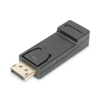 Assmann AK-340602-000-S DisplayPort-HDMI adapter HDMI Type A fekete nikkel bevonatú érintkezők