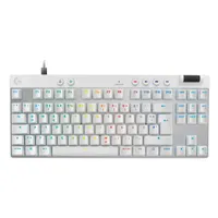 Logitech 920-013240 G PRO X TKL RAPID USB vezetékes mágneses-mechanikus kapcsolók QWERTZ LED háttérvilágítás fehér