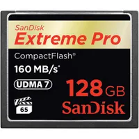 Sandisk SDCFXPS-128G-X46 Extreme Pro CF 128 GB 160 MBs