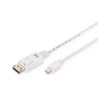 Assmann AK-340102-020-W DisplayPort kábel 2 m Mini DisplayPort-DisplayPort fehér