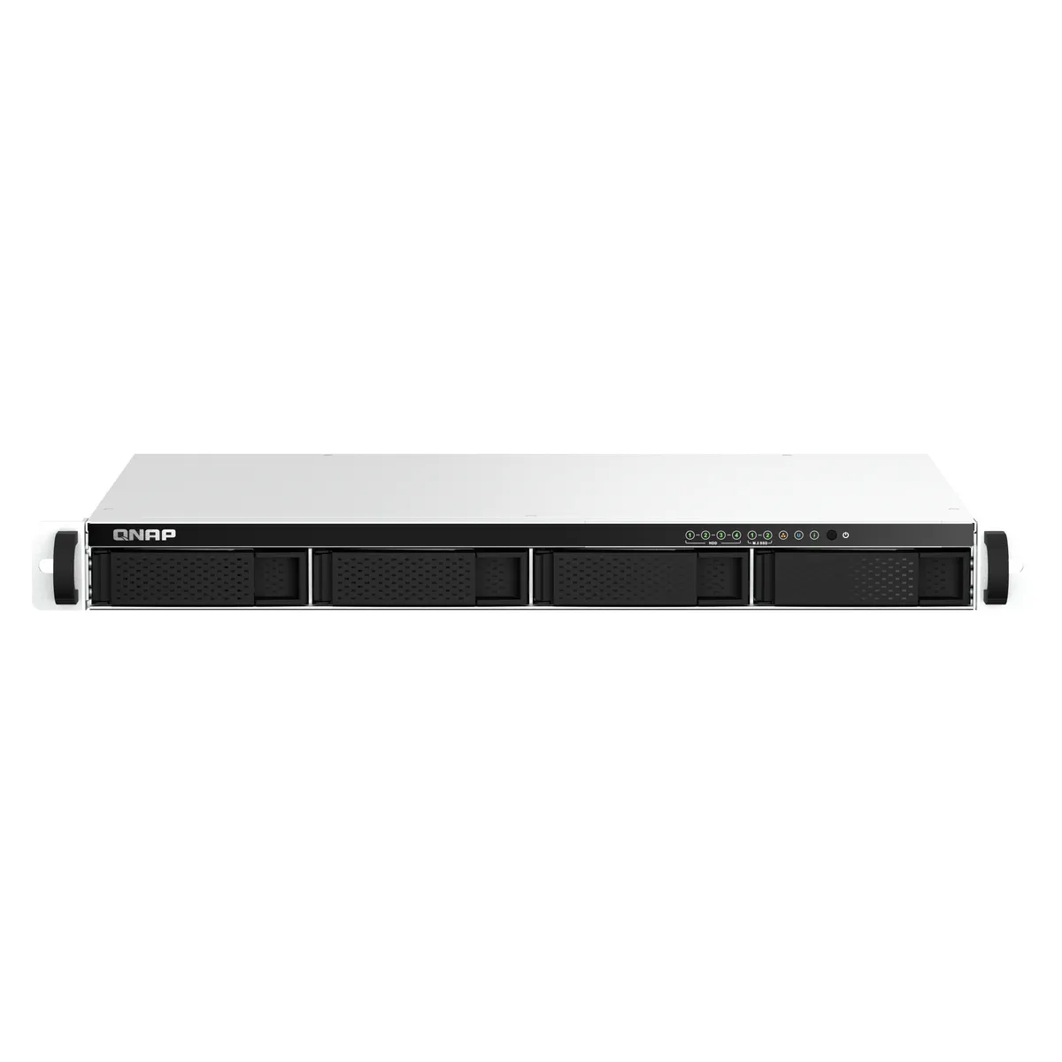 QNAP TS-464EU-8G TS-464eU Intel Celeron N5095 és N5105 8 GB DDR4 memória 4-bay 1U rack 2x M.2 NVMe 2x 2,5 GbE 2x USB 3.2 Gen2 250W PSU #1
