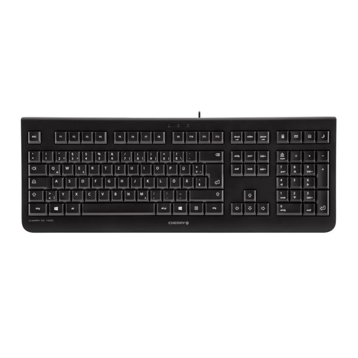 Cherry JK-0800CS-2 KC 1000 usb membrános 1,8 m fekete #1