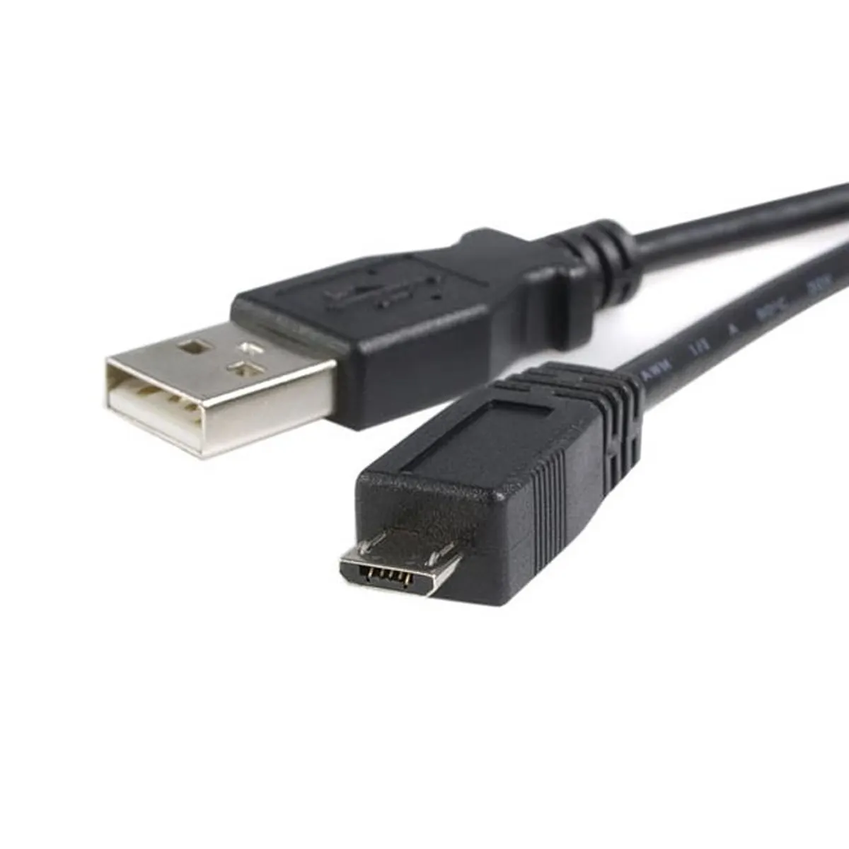 Startech.com UUSBHAUB3M USB A to Micro-USB B kábel 3 m fekete USB 2.0 #1