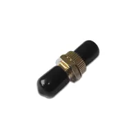 Assmann DN-96002-1 ST simplex adapter multimód fekete sapkák