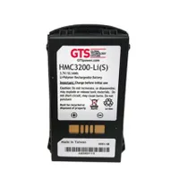 GTS HMC3200-LI(S) MC32 standard Li-ion akkumulátor 2740mAh 3.7V 45,4 x 80,5 x 18 mm kompatibilis Zebra MC3200
