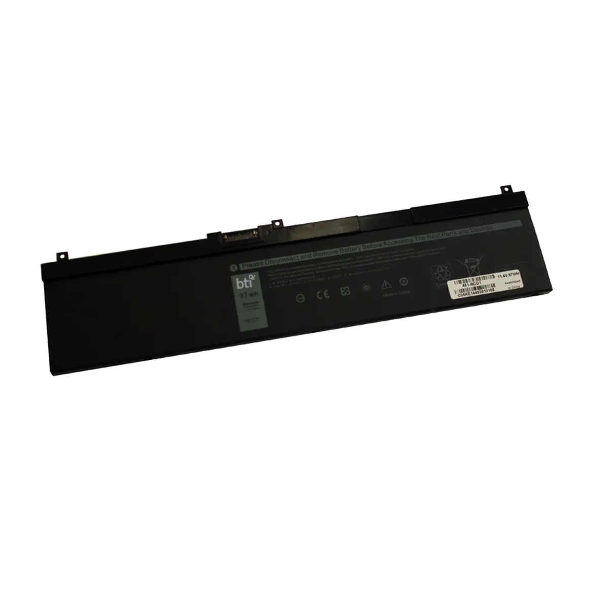 Origin storage csere akkumulátor 6 cell li-ion 97 Wh 8500 mAh 11,4 V fekete kompatibilis Dell Precision 7530 7730 7540 7740 #1