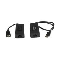 Startech.com USB110EXT2 USB Extender Cat5 Cat6 40 m 12 Mbit s fekete CE FCC RoHS