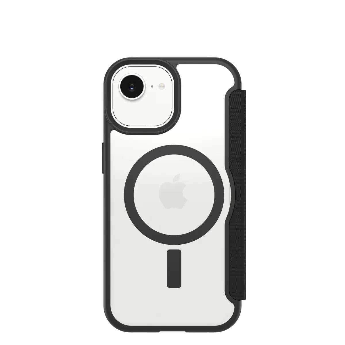 OtterBox 77-97827 React Folio MagSafe Apple iPhone 15-14-13 6.1" Monokróm fekete-átlátszó kártyazsebek 1 #1