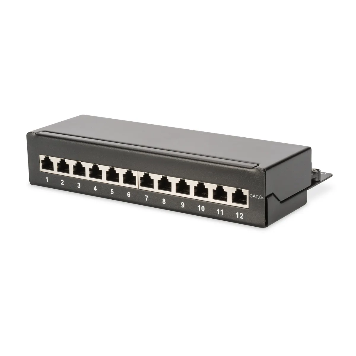 Assmann DN-91612SD-EA 12-portos árnyékolt patch panel Cat6A RJ-45 #1