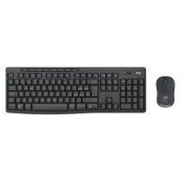 Logitech 920-012069 MK370 COMBO teljes méret vezeték nélküli Bluetooth membrános billentyűzet QWERTY 112 billentyűs grafit egérrel