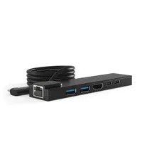 Self Positioning HUB01 USB-C hub USB 2.0 Type-C HDMI RJ-45 USB 3.2 Gen 1 Type-A USB 3.2 Gen 1 Type-C 1 m Fekete
