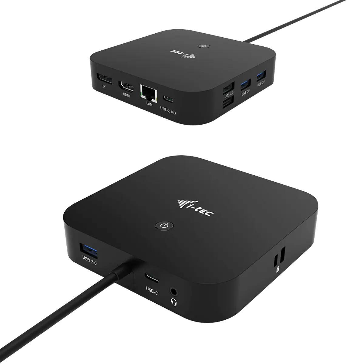 I-tec C31HDMIDPDOCKPD USB-C HDMI DP dokkoló PD 100W 4K fekete #1