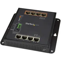 Startech.com IES81GPOEW 8-portos L2 menedzselhető PoE RJ-45 Gigabit kapcsoló falra szerelhető