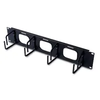 Apc AR8428 kábelkezelő panel 2U fekete pass-through NetShelter kompatibilis