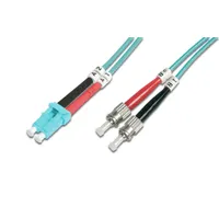 Assmann DK-2531-10/3 optikai patchkábel LC-ST 10 m OM3 50-125 µm duplex multimód