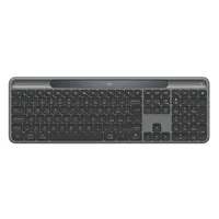 Logitech 920-013761 Signature Slim Solar Keyboard teljes méret vezeték nélküli RF és Bluetooth Qwerty grafit