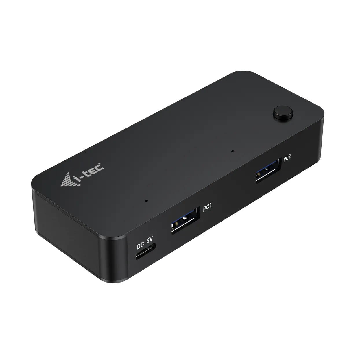 i-tec CAKVMHUB2A2C KVM hub 2x USB-C és 2x USB-A 3.0 USB 3.2 Gen 1 5 Gbps 1 m fekete #1
