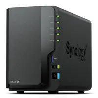 Synology DS225+ DiskStation 2 lemezhely 2GB DDR4 RAM 2x USB 3.2 Gen1 1GbE és 2,5GbE