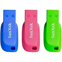 Sandisk SDCZ50C-016G-B46T Cruzer Blade 16 GB USB 2.0 3 darab
