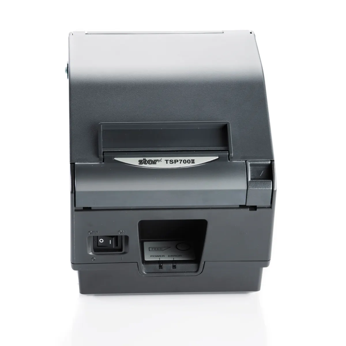 Star Micronics 39442410 TSP743 II-24 szürke termáltranszfer 250 mm per sec kivágóval táp nélkül #1