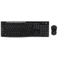Logitech 920-004526 MK270 vezeték nélküli billentyűzet és egér fekete
