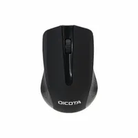 Dicota D31659 Comfort vezeték nélküli 1000 dpi kétkezes fekete elemes
