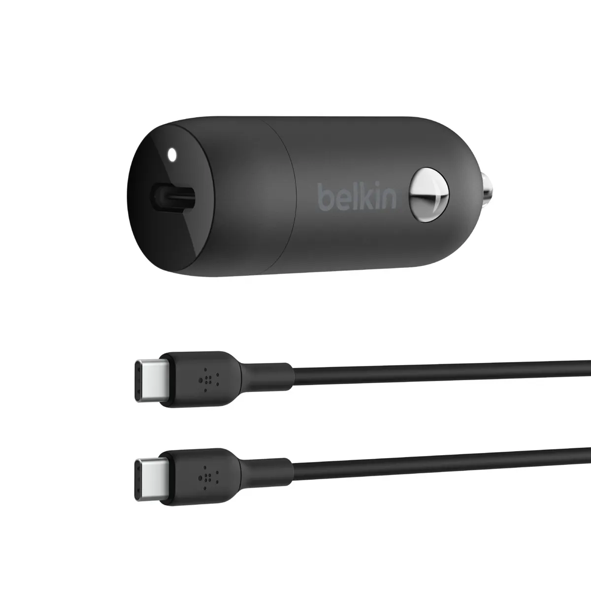 Belkin CCA004BT1MBK-B6 BoostCharge 30W USB-C autós töltő és USB-C kábel 1 m fekete #1