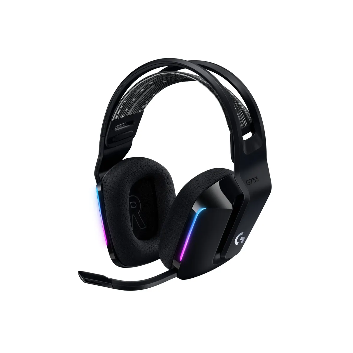 Logitech 981-000864 G733 LightSpeed wireless RGB fejhallgató fekete #1