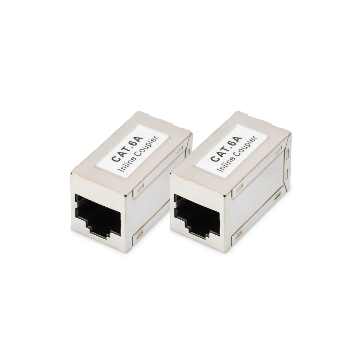 Assmann DN-93905-2 CAT 6A MOD COUP SHIELD 2X FULL SHIELD RJ45 TO RJ45 ezüst #1