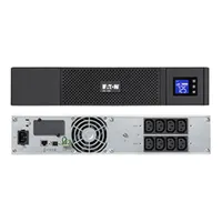 Eaton 5SC1000IR rack 2U vonali-interaktív 1000VA 700W USB RS232 SNMP LCD bemenet IEC 320 C14 kimenet 8x C13 #1