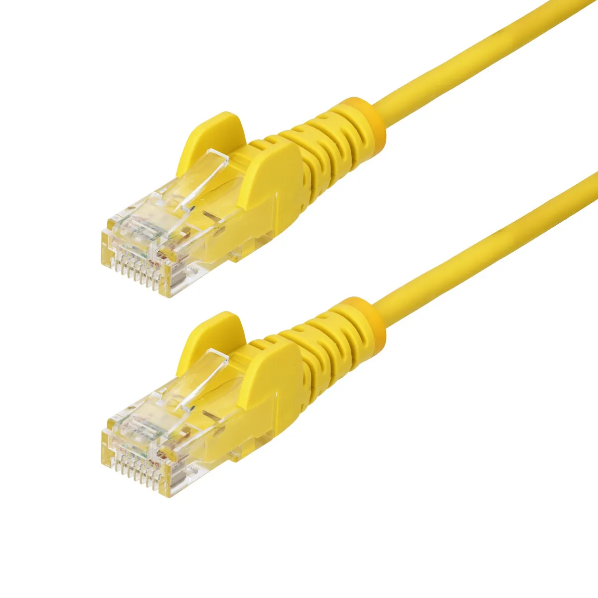 Startech.com N6PAT150CMYLS Cat6 kábel 1,5 m UTP RJ-45 aranyozott érintkezők sárga #1