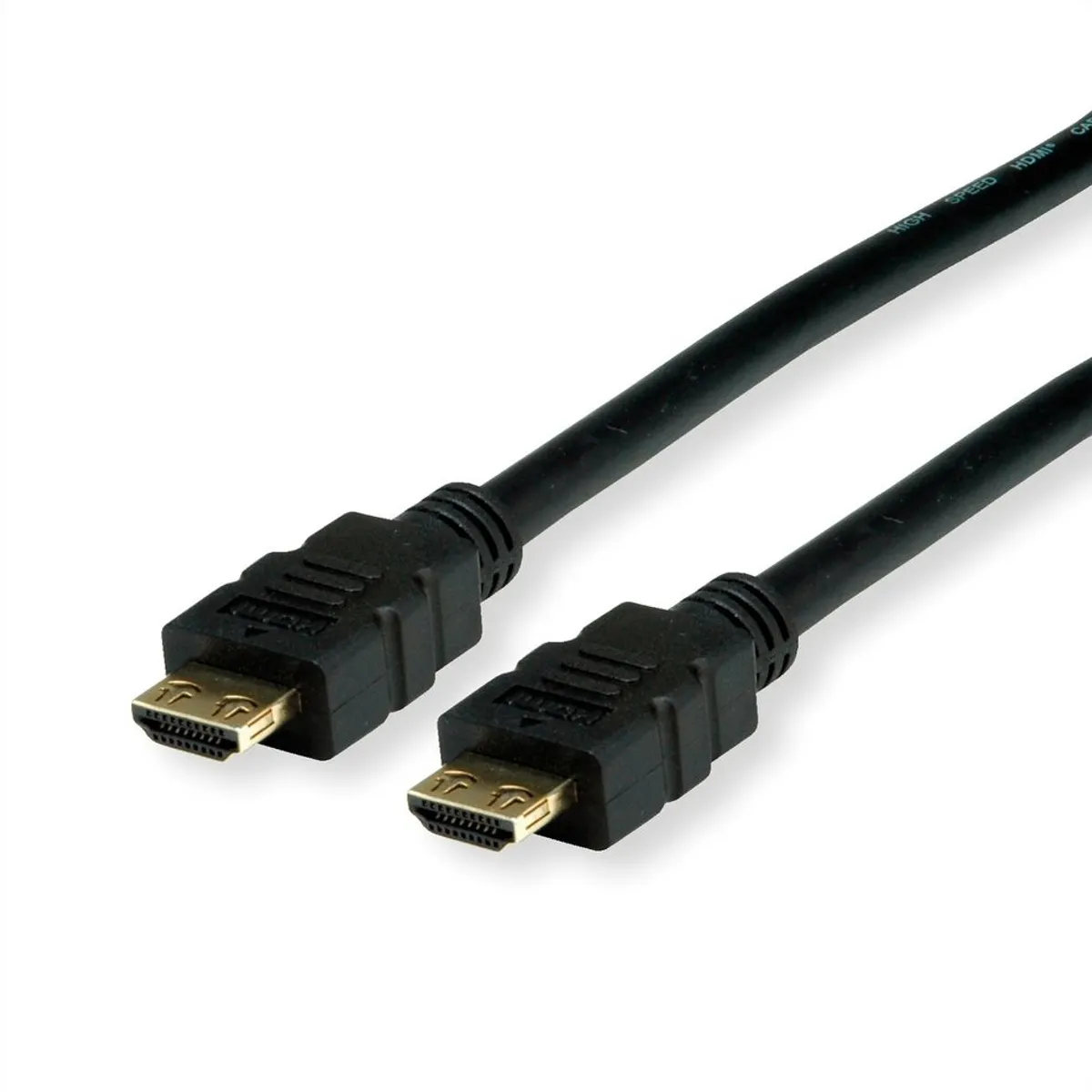 Value 11.99.5691 HDMI UHD 1x HDMI A-dugó - 2x HDMI A-dugó, hossz 1,5 m, aranyozott érintkezők, max felbontás 3840x2160, 3D, fekete #1