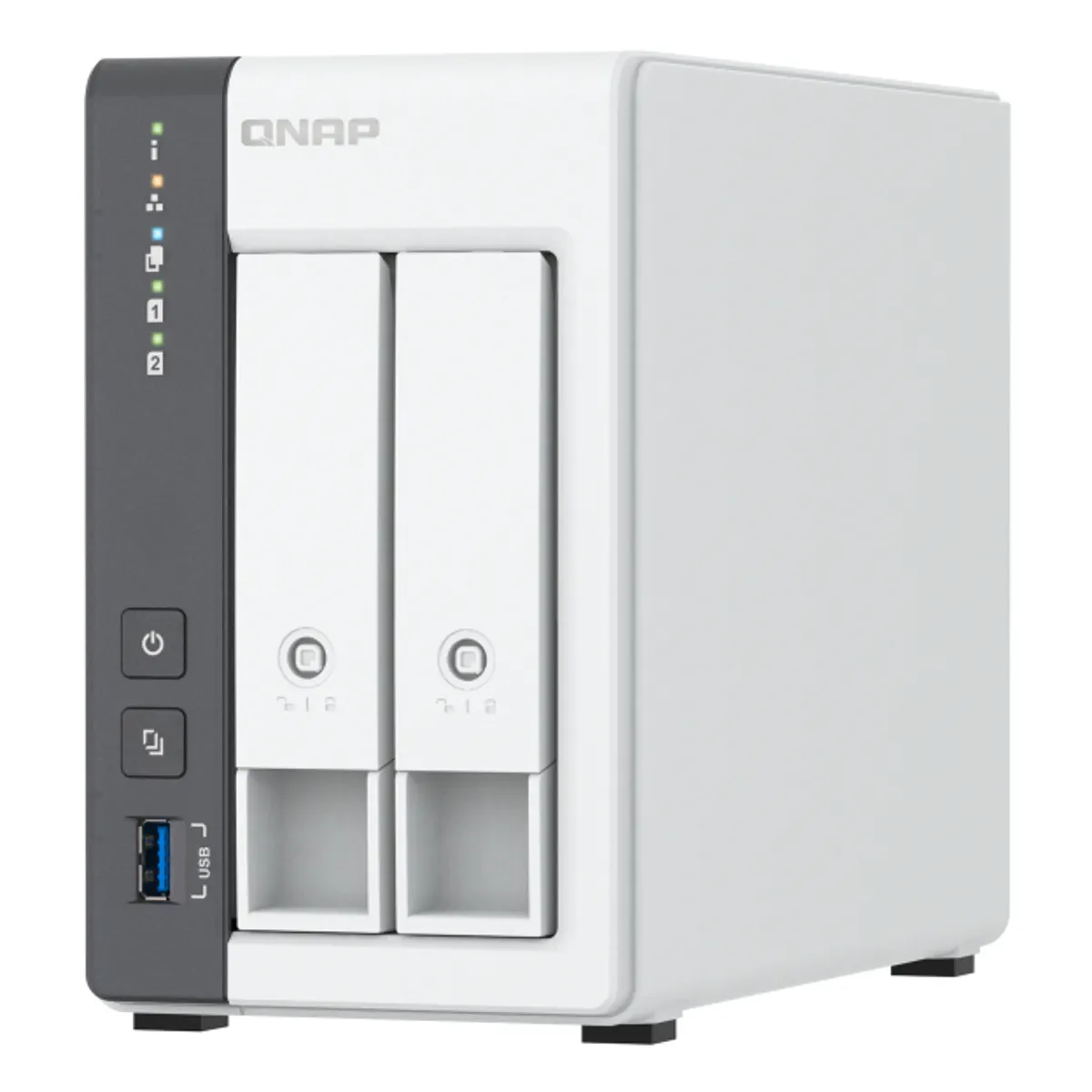 QNAP TS-216G 2-bay ARM NAS 4GB RAM HDD és SSD támogatás hot-swap #1